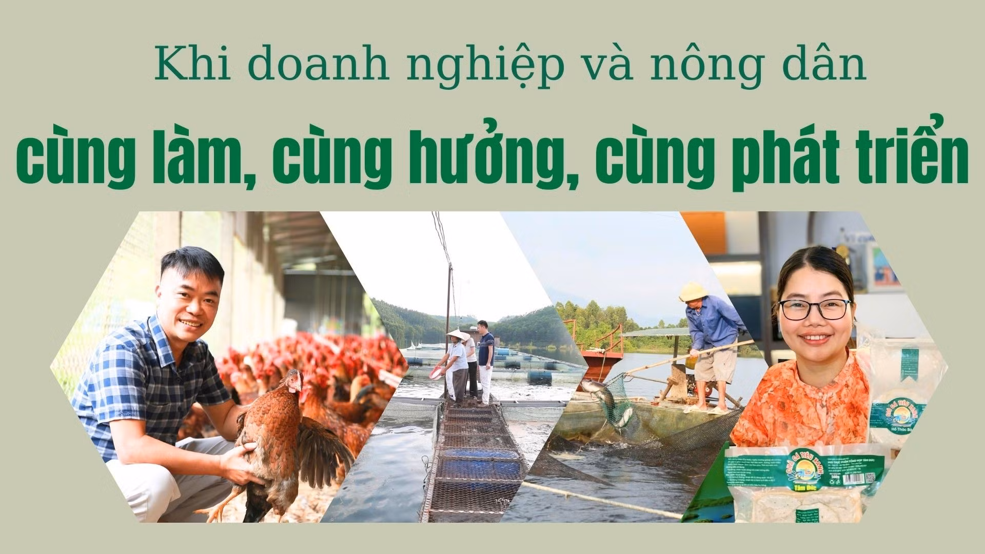 Khi doanh nghiệp và nông dân cùng làm, cùng hưởng, cùng phát triển