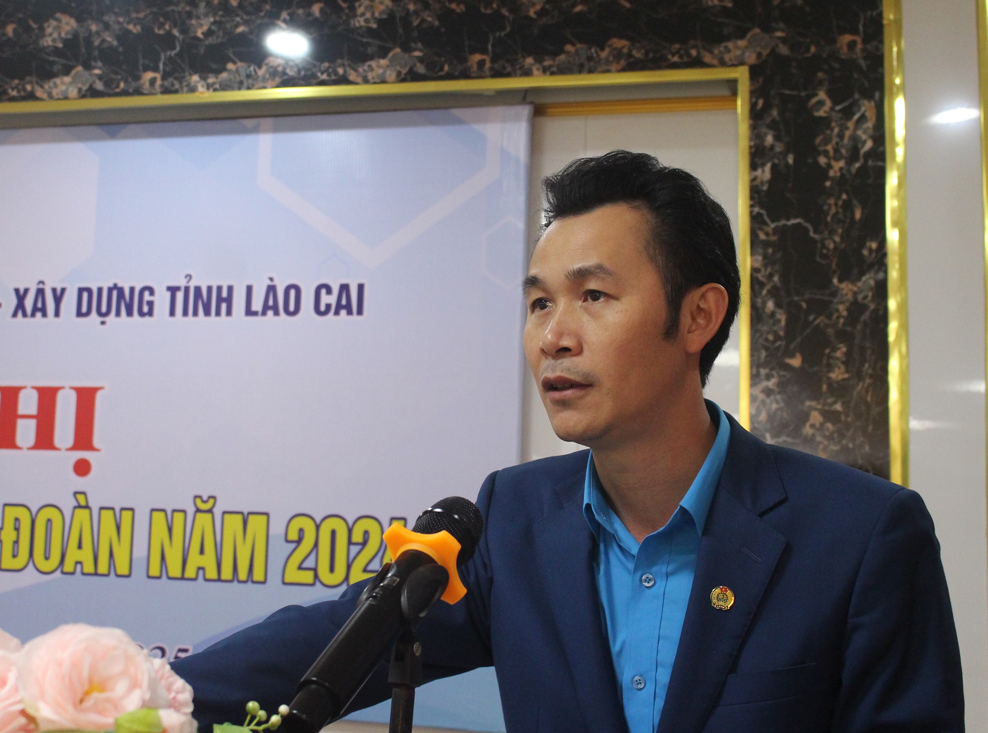 Lãnh đạo Liên đoàn Lao động tỉnh phát biểu định hướng một số nhiệm vụ công tác, hoạt động công đoàn. img-4513.jpg