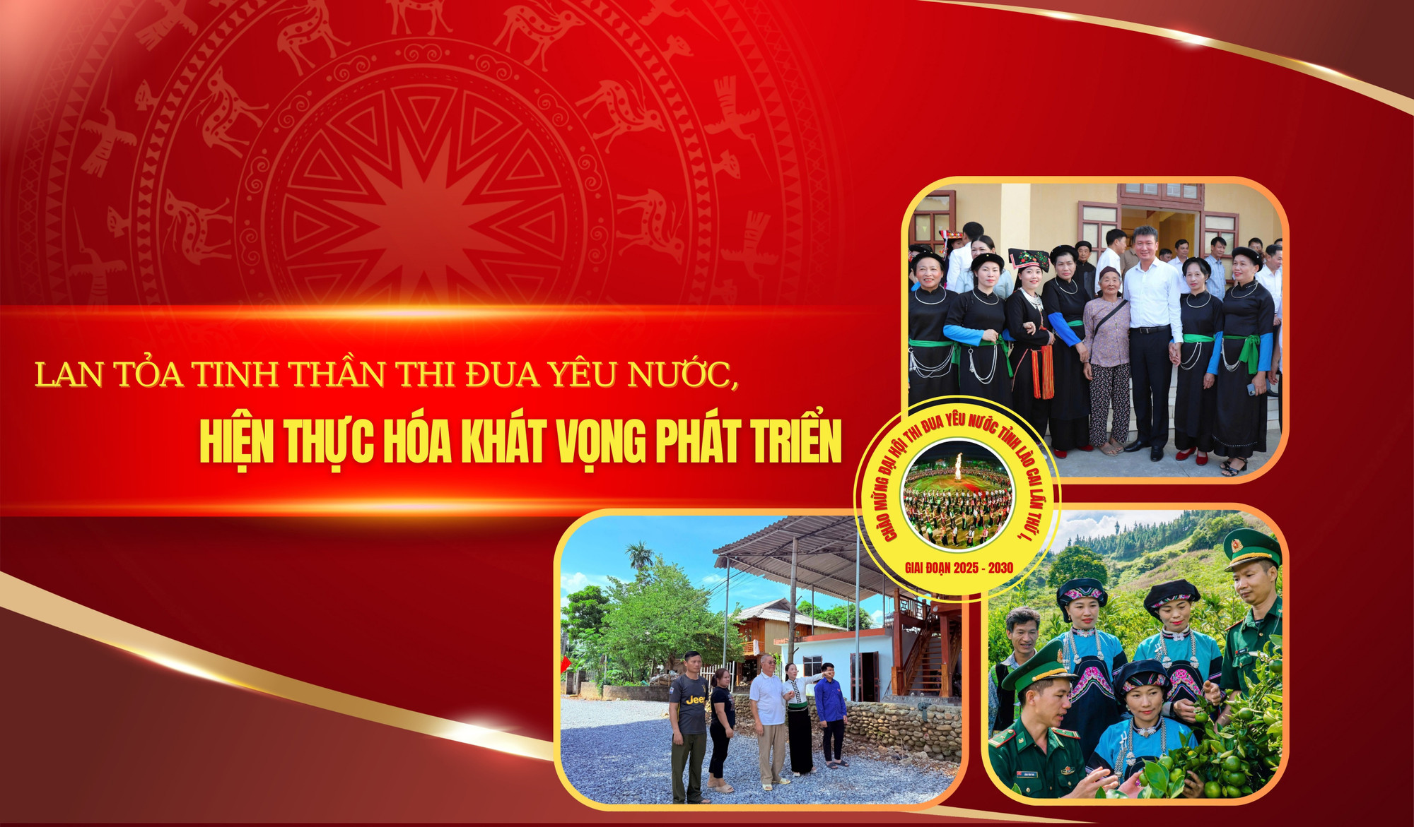  Lan tỏa tinh thần thi đua yêu nước, hiện thực hóa khát vọng phát triển