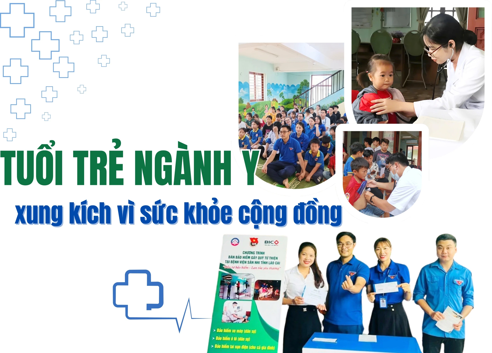 Tuổi trẻ ngành y xung kích vì sức khỏe cộng đồng 