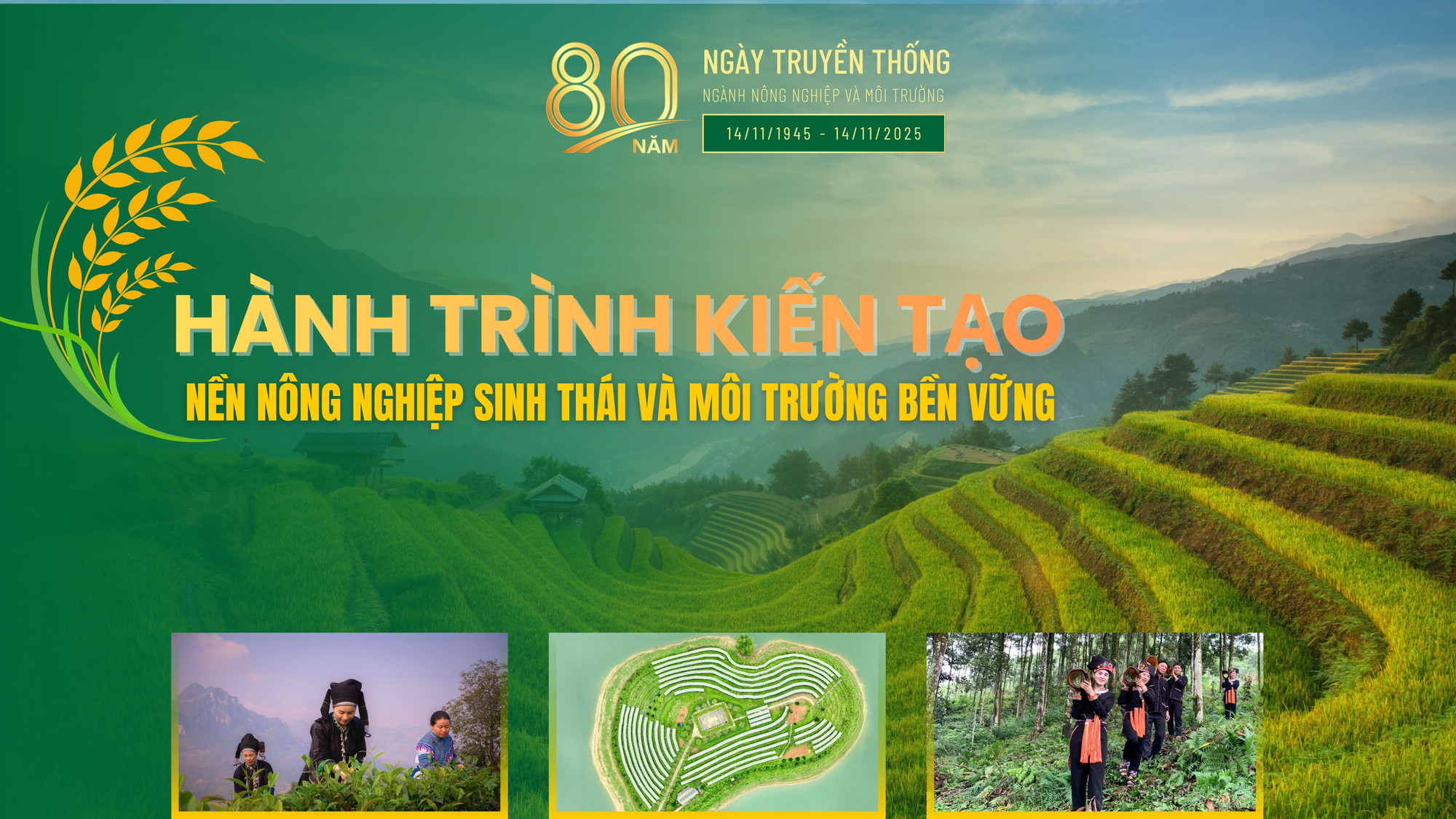 Hành trình kiến tạo nền nông nghiệp sinh thái và môi trường bền vững 
