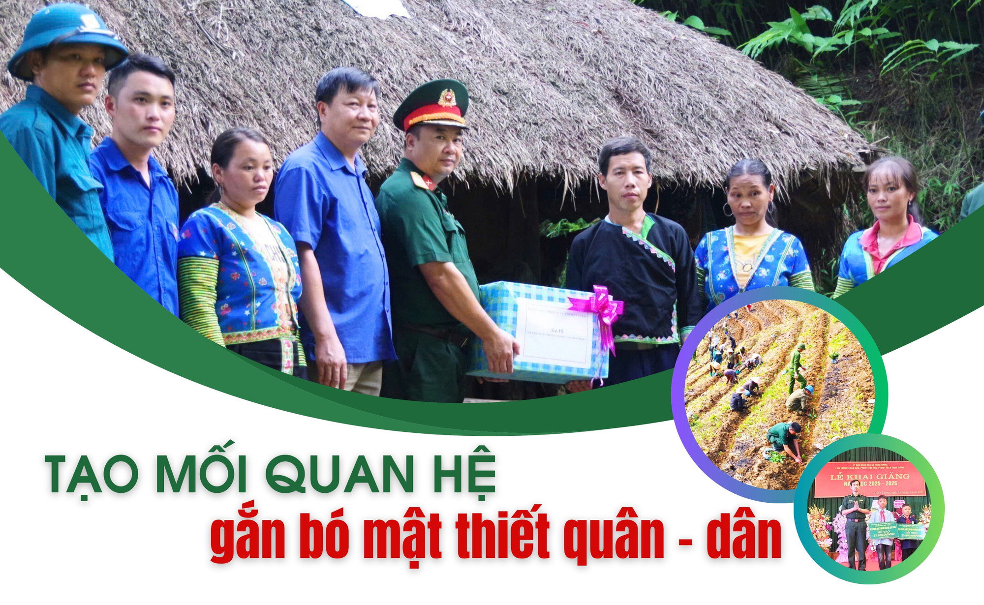 Gắn bó mật thiết quân – dân