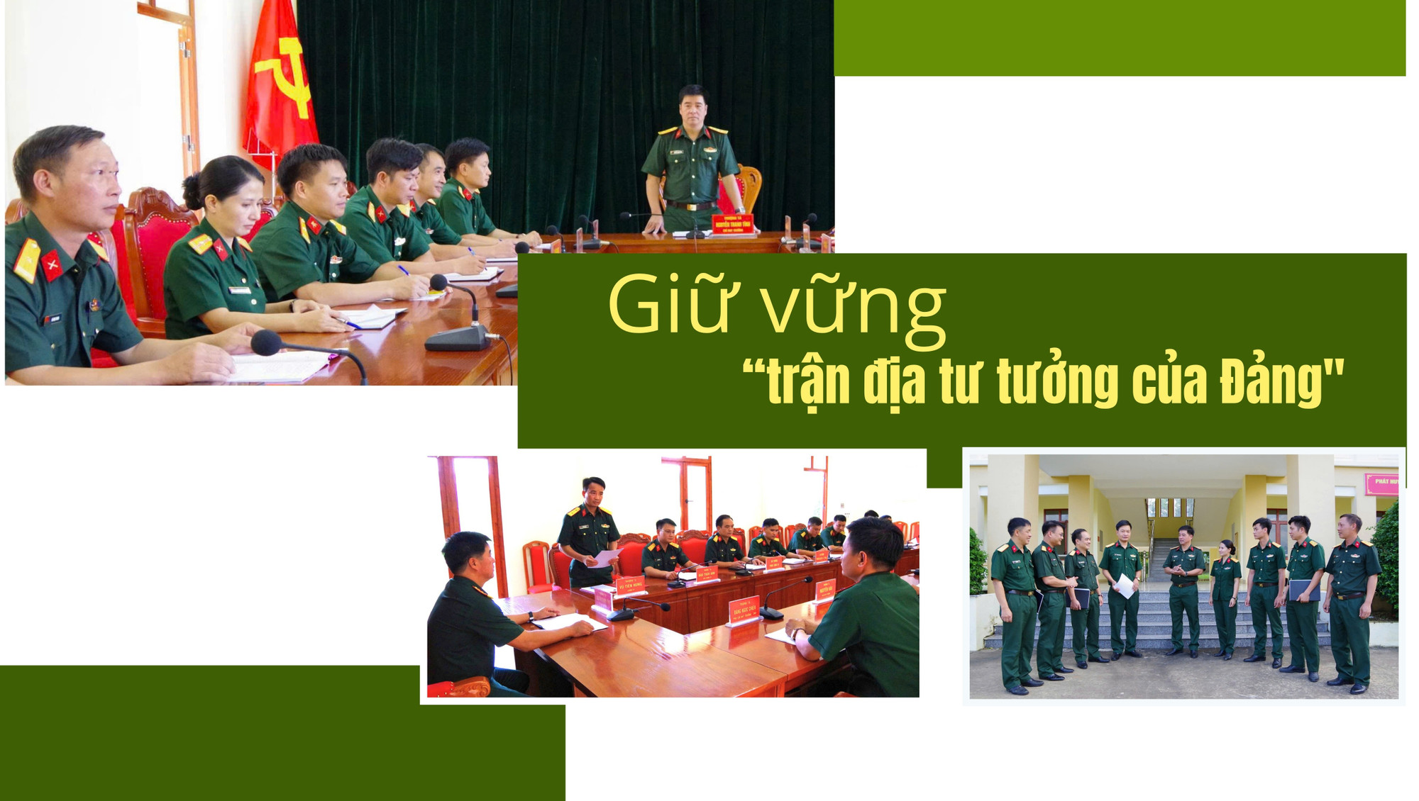Giữ vững “trận địa tư tưởng của Đảng"