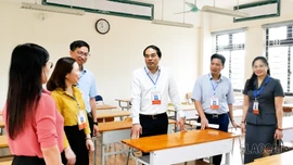 Bí thư Tỉnh ủy, Chủ tịch UBND tỉnh Trịnh Xuân Trường kiểm tra công tác chuẩn bị kỳ thi tốt nghiệp THPT năm 2025
