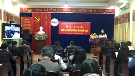 Đảng ủy UBND tỉnh tổ chức Hội nghị báo cáo viên tháng 1