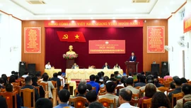 Ứng cử viên đại biểu HĐND tỉnh đơn vị bầu cử số 4 tiếp xúc cử tri