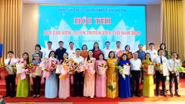Sôi nổi Hội thi Báo cáo viên, tuyên truyền viên giỏi các cơ quan Đảng tỉnh Lào Cai