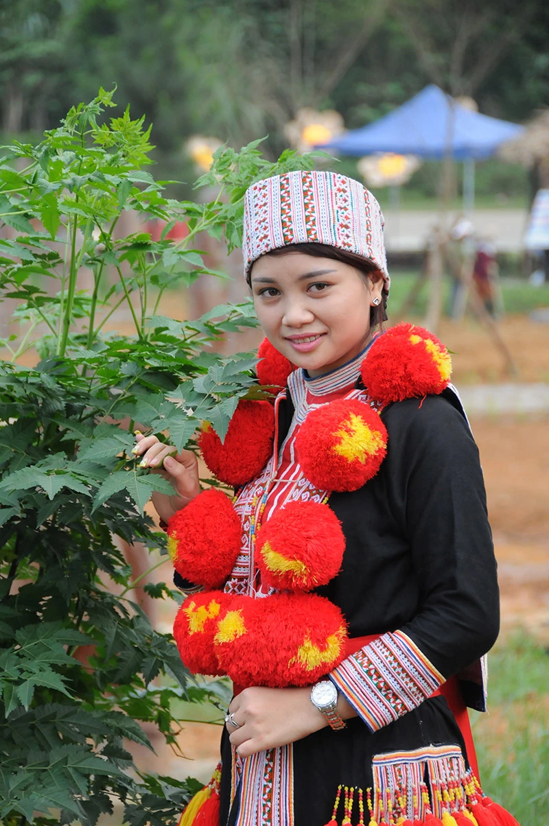 Nét đẹp văn hóa trên trang phục người Dao ảnh 2