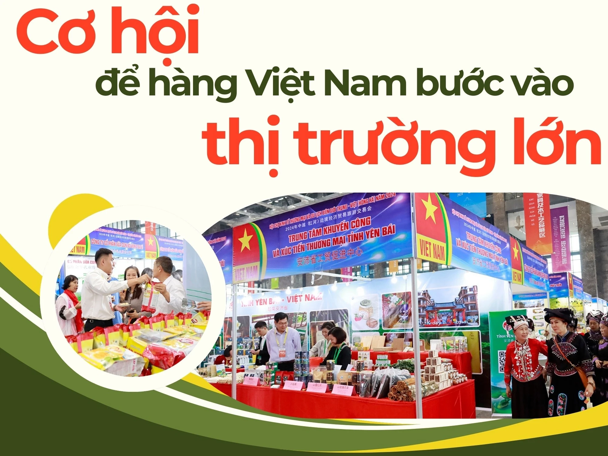 Cơ hội để hàng Việt Nam bước vào thị trường lớn