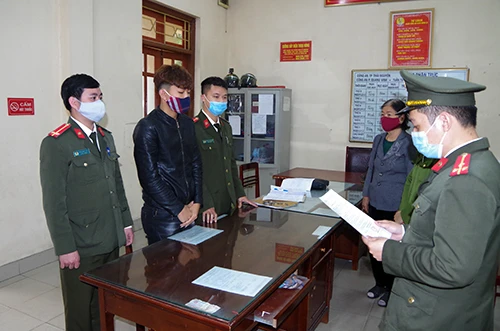 Đối tượng Nguyễn Văn Cường.