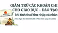 Giảm trừ các khoản chi cho giáo dục - đào tạo khi tính thuế thu nhập cá nhân