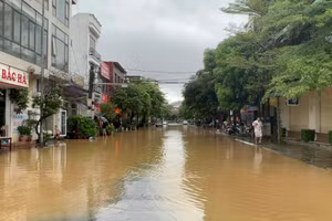 Các địa phương trong tỉnh tiếp tục có mưa to đến rất to
