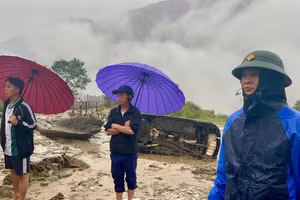 Cảnh báo: Mưa tiếp tục rất to trên diện rộng 