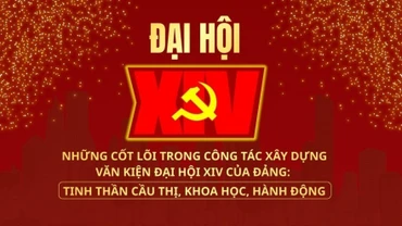 Những cốt lõi trong công tác xây dựng Văn kiện Đại hội XIV của Đảng