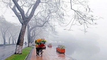 Không khí lạnh suy yếu, miền Bắc mưa phùn hết ngày mai