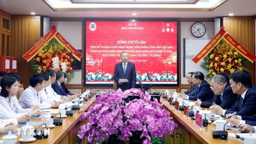 Toàn văn phát biểu của Tổng Bí thư Tô Lâm tại Bệnh viện Hữu Nghị