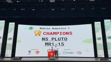 Học sinh Việt Nam xuất sắc vô địch tại Global Robotics Game 2025
