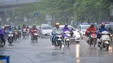 Thời tiết ngày 10/5: Bắc Bộ mưa dông diện rộng