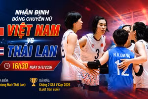 Nhận định bóng chuyền nữ Việt Nam vs Thái Lan 16h30 hôm nay 9/8: Bất ngờ hay một đòn giáng lịch sử?