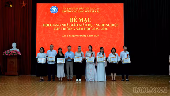  Bế mạc Hội giảng nhà giáo giáo dục nghề nghiệp cấp trường năm học 2025 - 2026