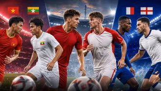 Lịch thi đấu bóng đá hôm nay 18/7: Việt Nam đấu Myanmar, MU xuất trận