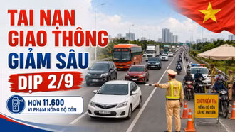 Hơn 11.600 trường hợp vi phạm nồng độ cồn trong kỳ nghỉ Quốc khánh 2/9
