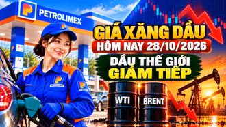 Giá xăng dầu hôm nay 28/10: Dầu thế giới giảm tiếp trước kỳ điều hành 29/10