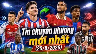 Tin chuyển nhượng hôm nay 25/8/2026: Man City chốt Allan Elias