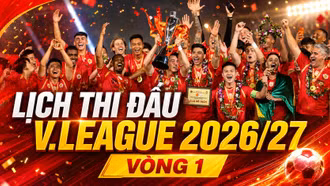 V-League 2026/27 khai màn: Lịch vòng 1 và những trận đấu đáng chờ đợi
