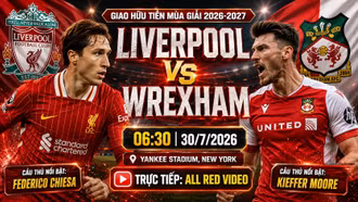 Liverpool vs Wrexham: Link xem trực tiếp, đội hình và dự đoán tỷ số