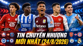 Tin chuyển nhượng hôm nay 24/8: Baleba vượt kiểm tra y tế tại MU