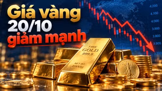 Giá vàng hôm nay 20/10: Vàng miếng giảm nửa triệu đồng, thế giới đi xuống
