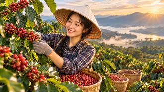 Giá cà phê hôm nay 9/10: Robusta mất hơn 100 USD/tấn, Tây Nguyên giảm sâu