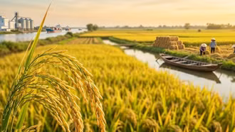 Giá lúa gạo hôm nay 14/5: Xuất khẩu tiếp tục bứt phá