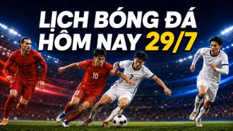 Kết quả, lịch thi đấu bóng đá hôm nay 29/7: Liverpool và Tottenham ra sân