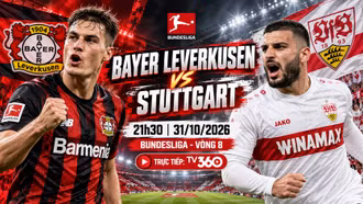 Bayer Leverkusen vs Stuttgart 21h30 ngày 31/10: Chủ nhà đòi món nợ thua 1-4