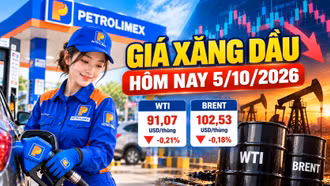 Giá xăng dầu hôm nay 5/10: Dầu thế giới giằng co đầu tuần, chờ kỳ điều hành 8/10