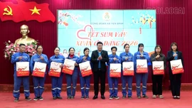 Công đoàn xã Yên Bình tổ chức Chương trình “Tết Sum vầy - Xuân ơn Đảng” năm 2026