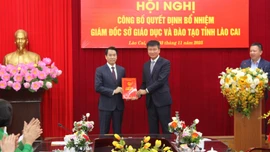 Công bố Quyết định bổ nhiệm Giám đốc Sở Giáo dục và Đào tạo