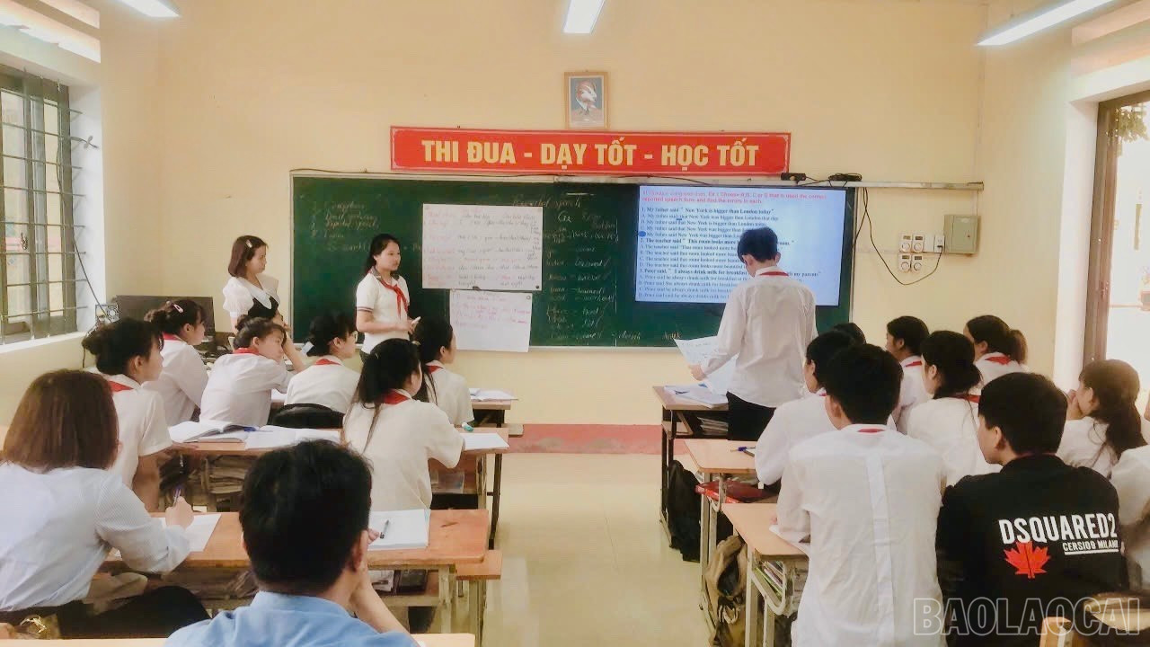 Các trường đang tích cực ôn luyện cho học sinh lớp 9 tuyển sinh vào lớp 10 các trường trên địa bàn, trong đó có dự thi vào hệ thống các trường nội trú. baolaocai-br_z6589986440171-a6f5918bc18905b5a05c6425964345d2.jpg