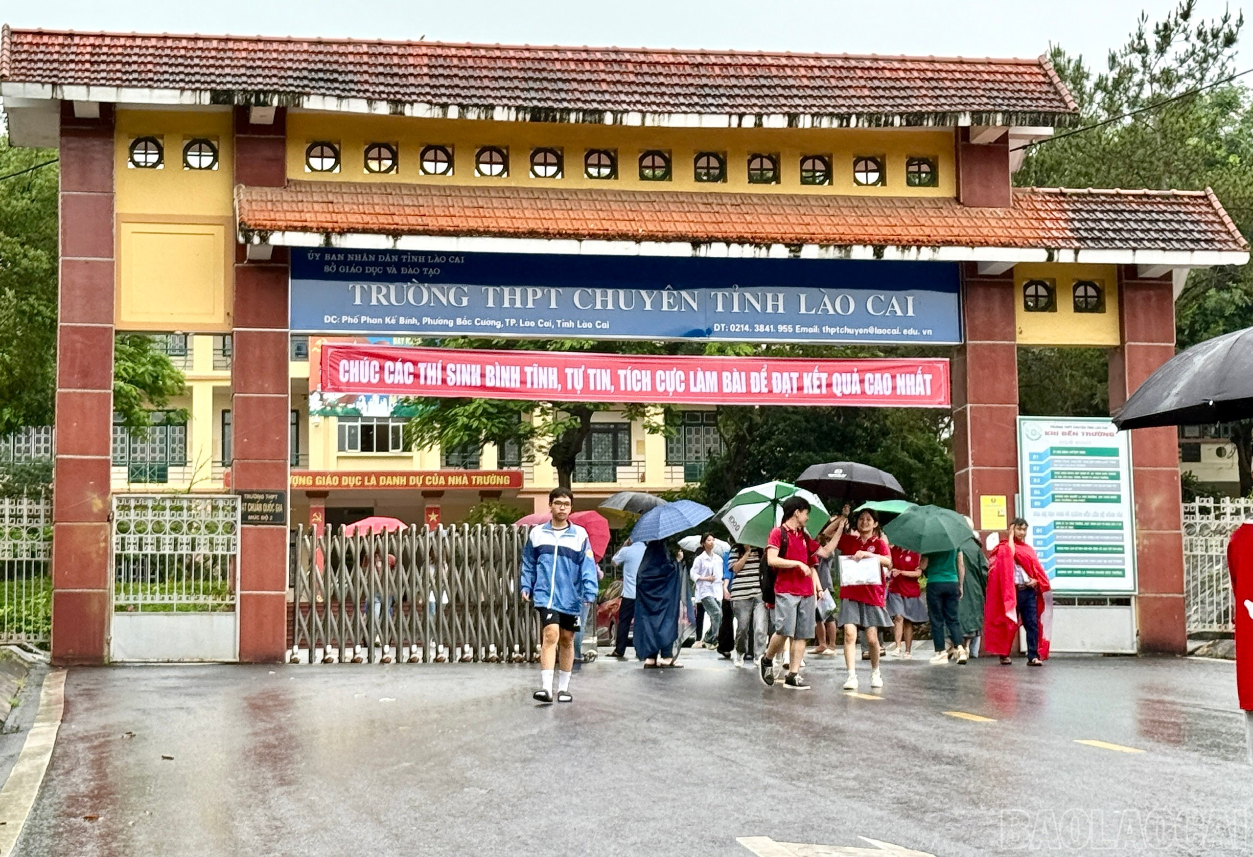 Trường THPT Chuyên Lào Cai là 1 trong 38 điểm thi vào lớp 10 THPT, năm học 2025 - 2026. baolaocai-br_z6673599981467-c80aa728e3a319ee061917d909c055cb.jpg