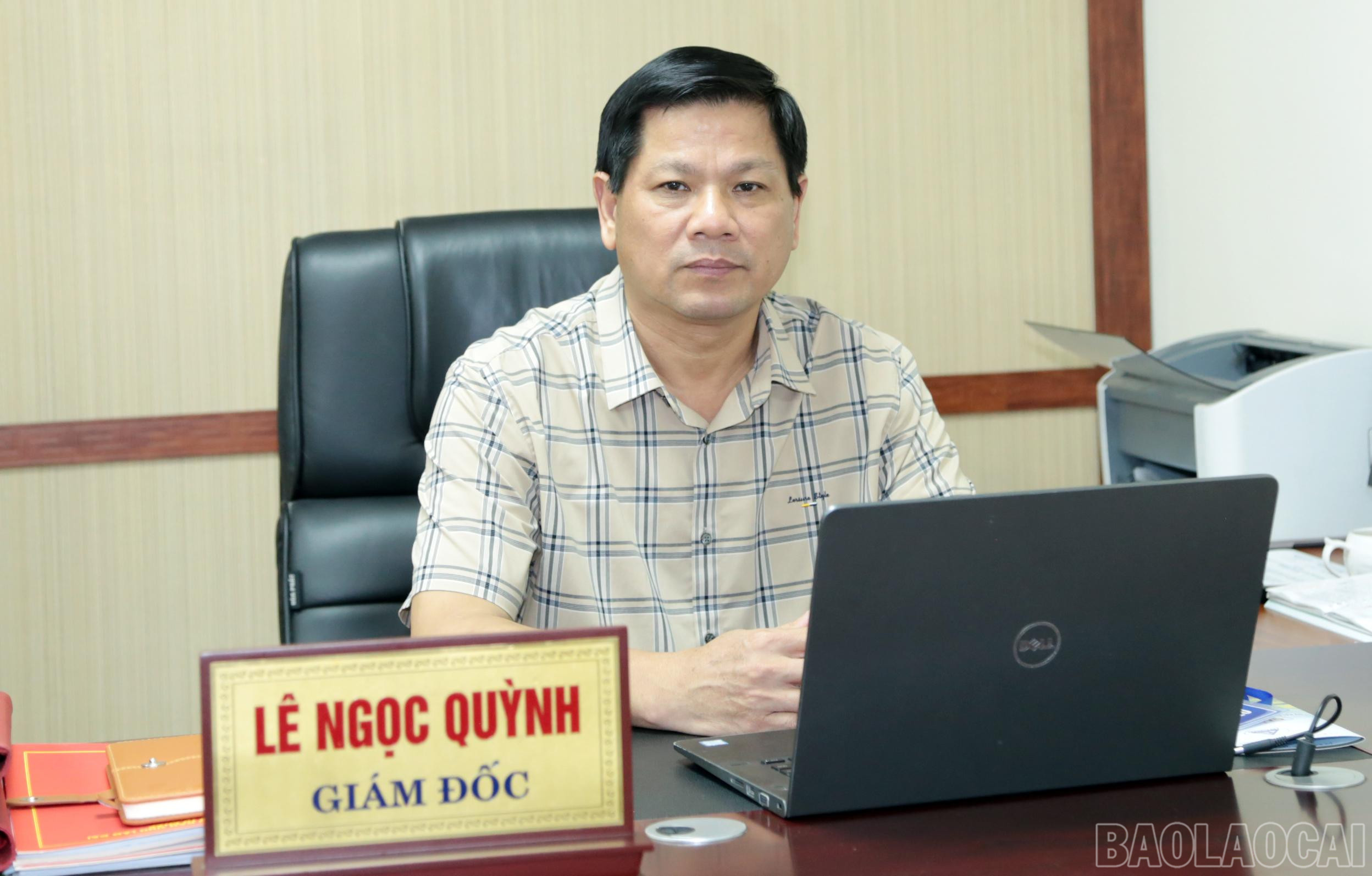 Ông Lê Ngọc Quỳnh, Giám đốc Sở Tư pháp. IMG_1425.JPG