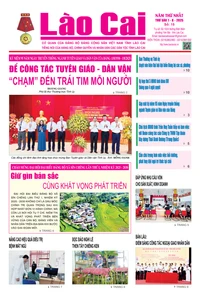 Báo Lào Cai Thường kỳ số 15 ra ngày 1/8/2025