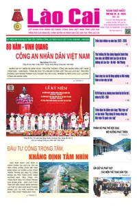 Báo Lào Cai Thường kỳ số 22 ra ngày 18/8/2025