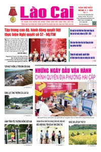 Báo Lào Cai Thường kỳ số 3 ra ngày 4/7/2025