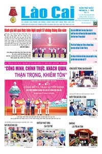 Báo Lào Cai Thường kỳ số 9 ra ngày 18/7/2025