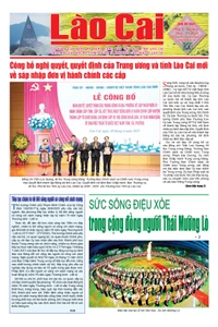 Báo Vùng cao số 1 ra ngày 5/7/2025