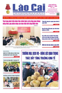 Báo Lào Cai Thường kỳ số 123 ra ngày 12/1/2026