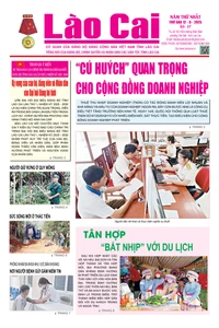 Báo Lào Cai Thường kỳ số 37 ra ngày 12/9/2025