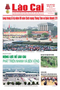Báo Lào Cai Thường kỳ số 30 ra ngày 3/9/2025